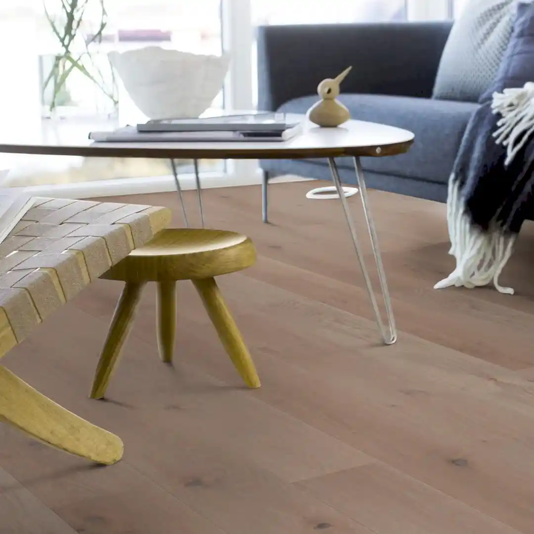 Boen Oak Warm Grey Animoso Mix- 13.2mm Plank 181 - Live Pure - Brushed