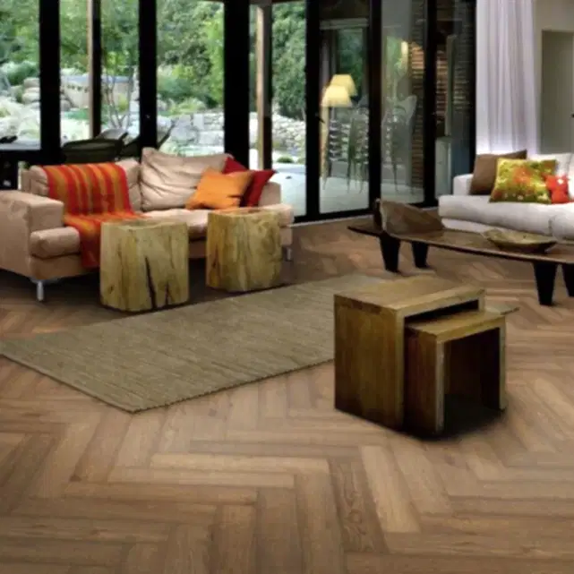Kahrs Herringbone Oak CD Smoked
