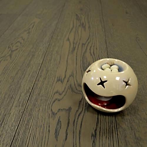 Lushwood Engineered Oak Dark Grey Plank
